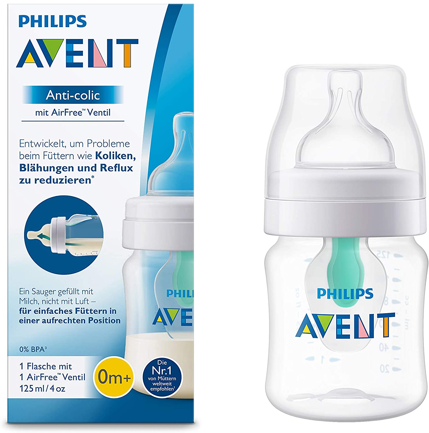 Philips Avent Biberon Anticolica Con Valvola AirFree