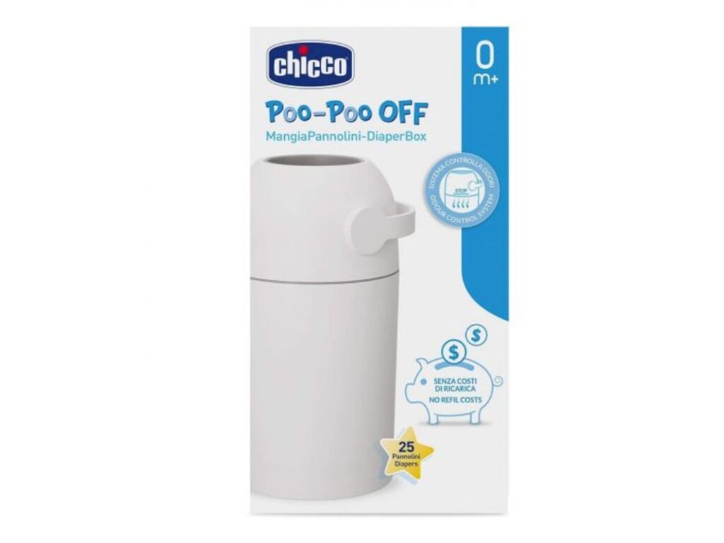 Chicco Mangia Pannolini Contenitore Di Pannolini Inodore image