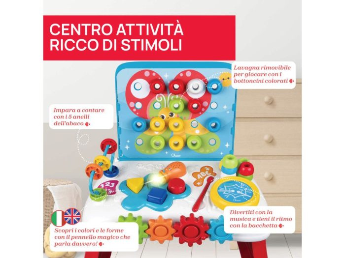 Chicco Tavolo ABC Art & Craft 1-4Y - immagine 7