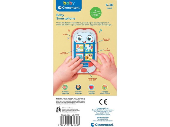 Clementoni Baby Smartphone 6-36m - immagine 2