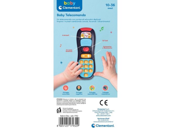 Clementoni Baby Telecomando 10-36m - immagine 2