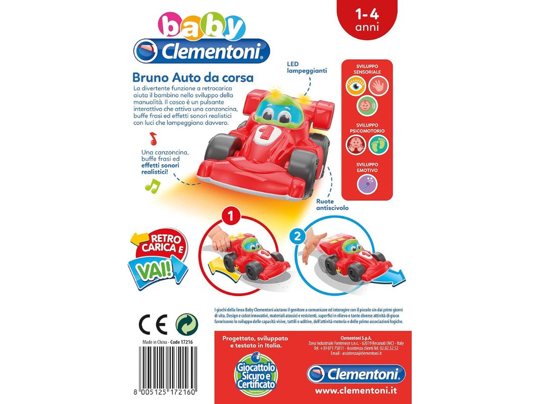 Clementoni Bruno Formula 1 - immagine 2