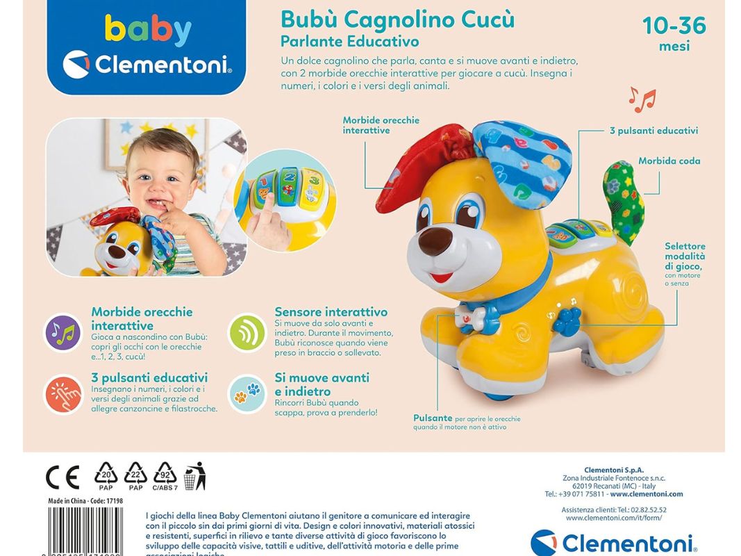 Clementoni Bubù Cagnolino 10-36m - immagine 5