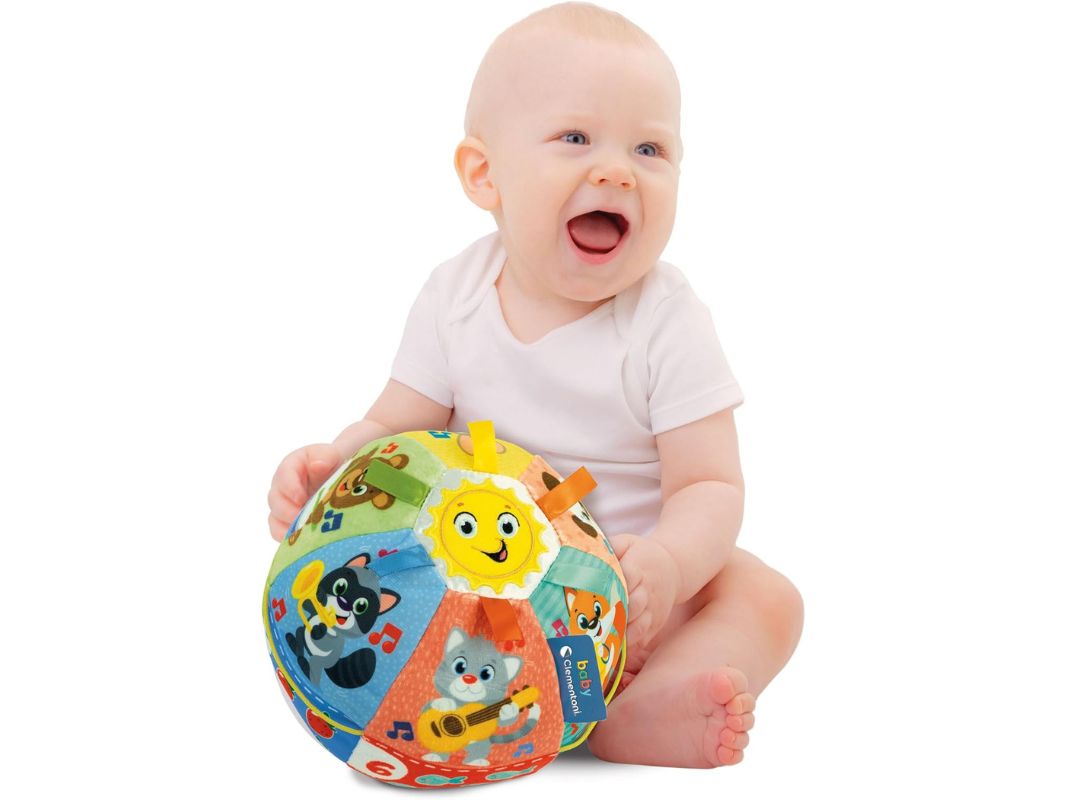 Clementoni Baby Palla Suona e Canta 6m+ - immagine 2