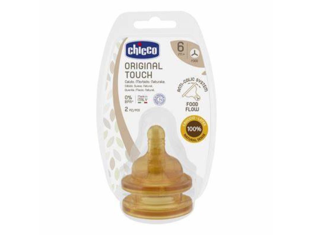 Chicco Tettarelle Caucciù 2 pz - immagine 4