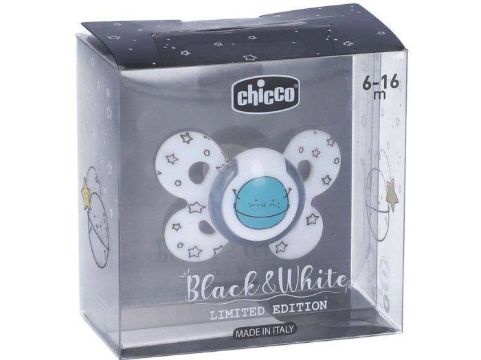 Chicco Succhietto Black and White Comfort