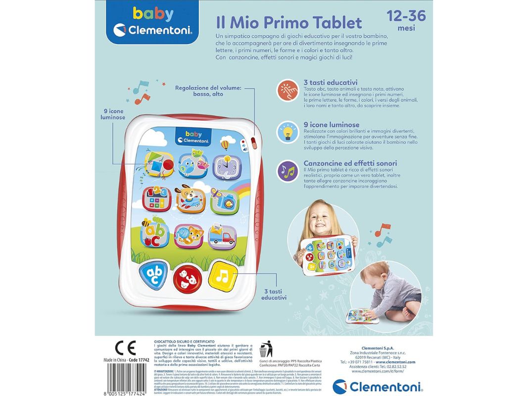 Clementoni Il Mio Primo Tablet 12-36m - immagine 4