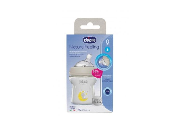 Chicco Biberon Natural Feeling Vetro