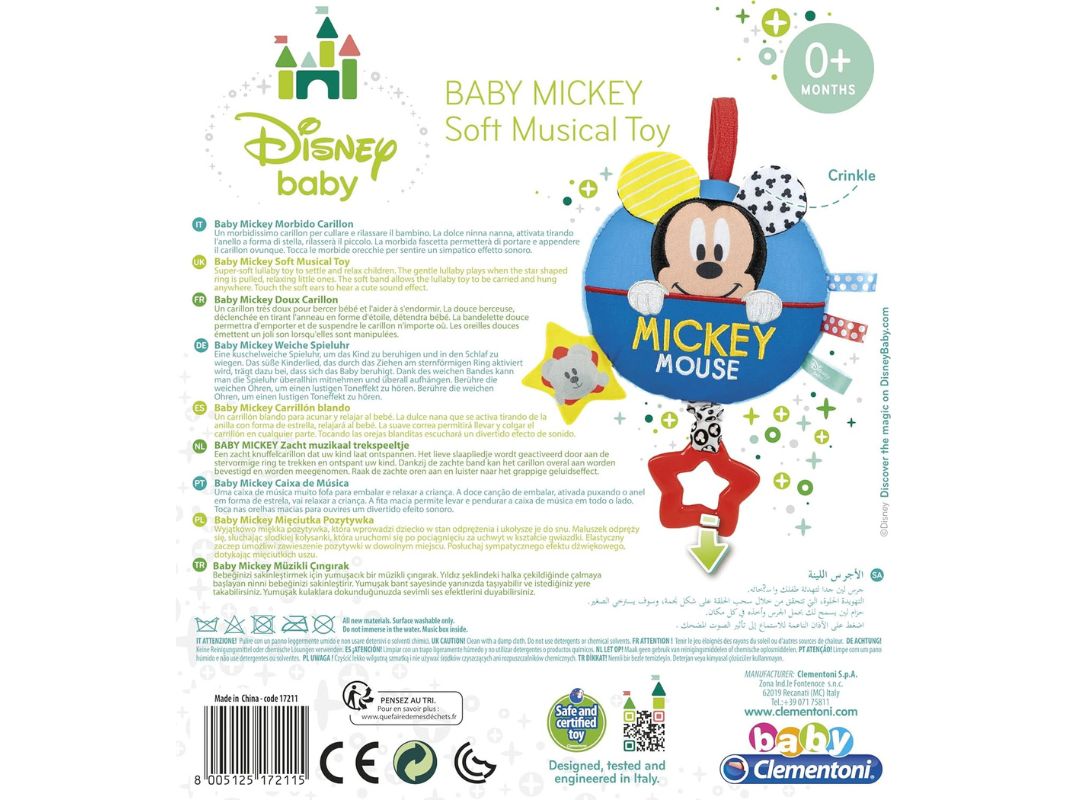 Clementoni Carillon Morbido Baby Mickey-Minnie - immagine 8