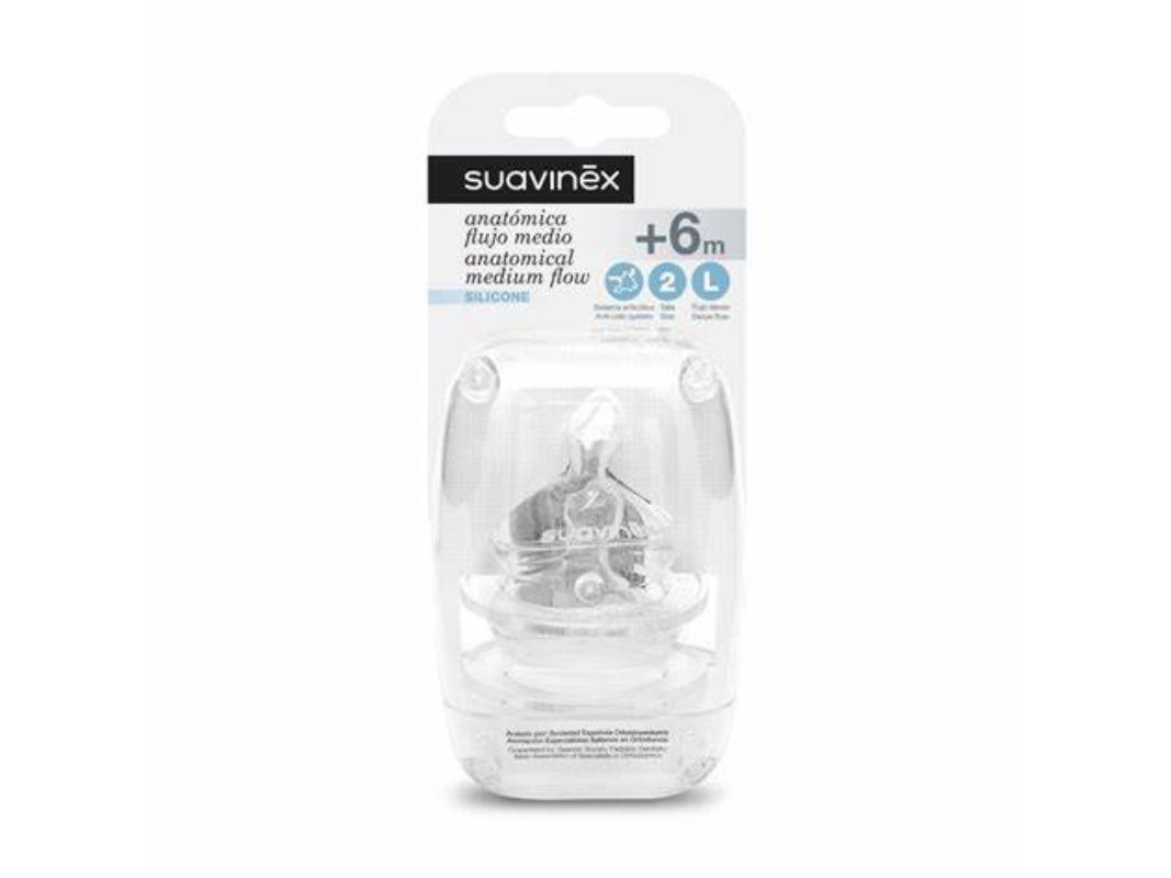 Suavinex Tettarelle Silicone Anatomiche 2pz - immagine 3