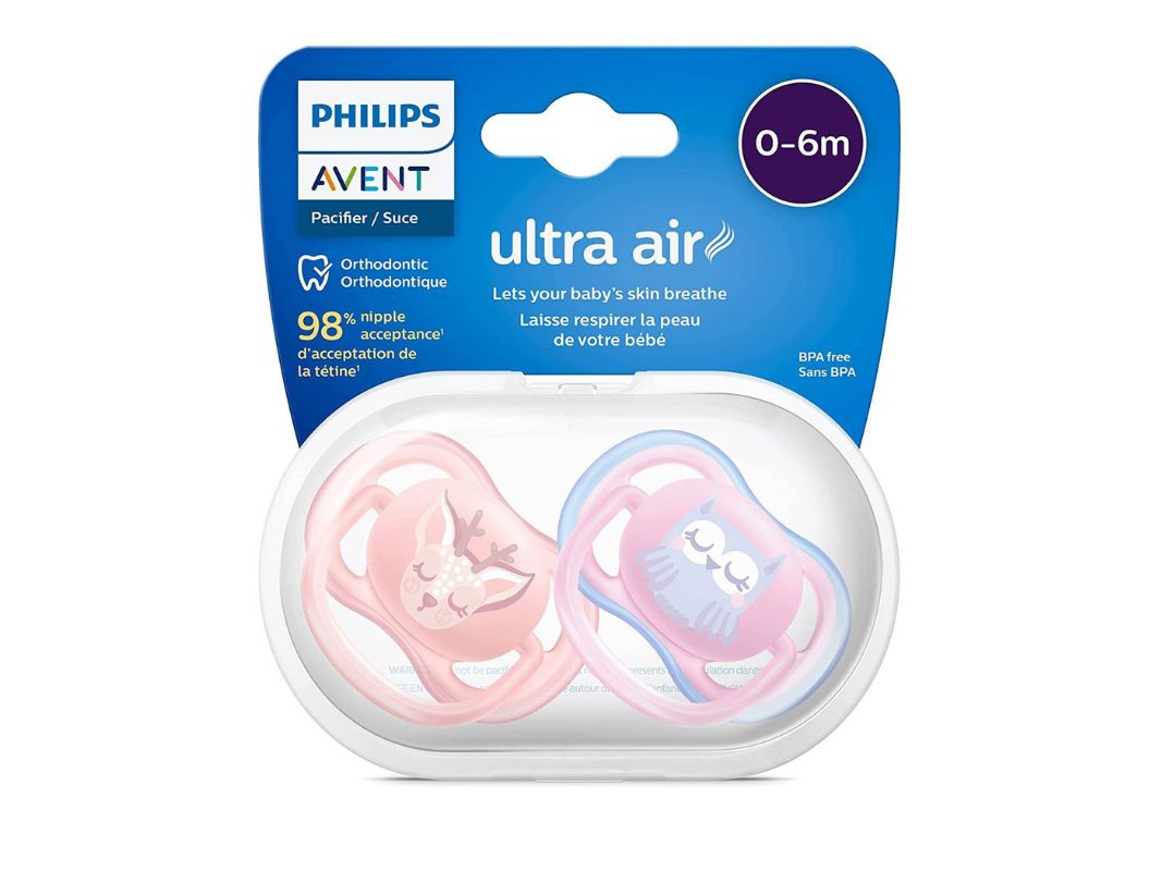 Philips Avent  Succhietti Ultra Air 2pz - immagine 2