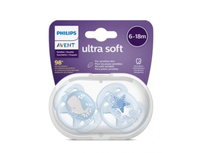 Philips Avent Succhietti Ultra Soft 6-18m 2pz - immagine 3