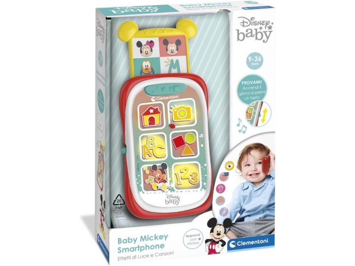 Clementoni Smartphone Baby Mickey-Minnie 9-36m
