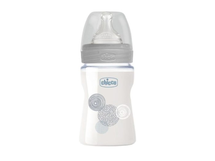 Chicco Biberon Vetro Silicone