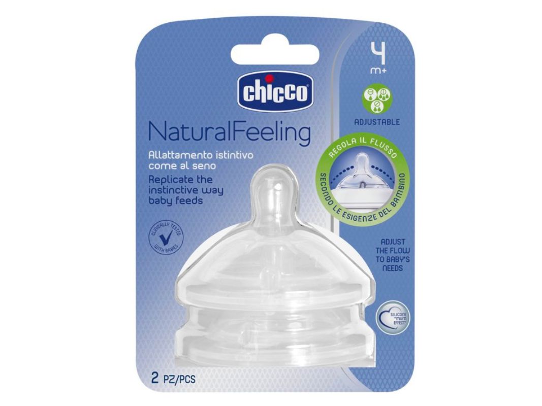 Chicco Tettarelle Natural Feeling 2pz - immagine 4