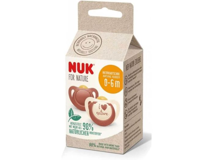 Nuk For Nature Succhietto Silicone 2pz - immagine 2
