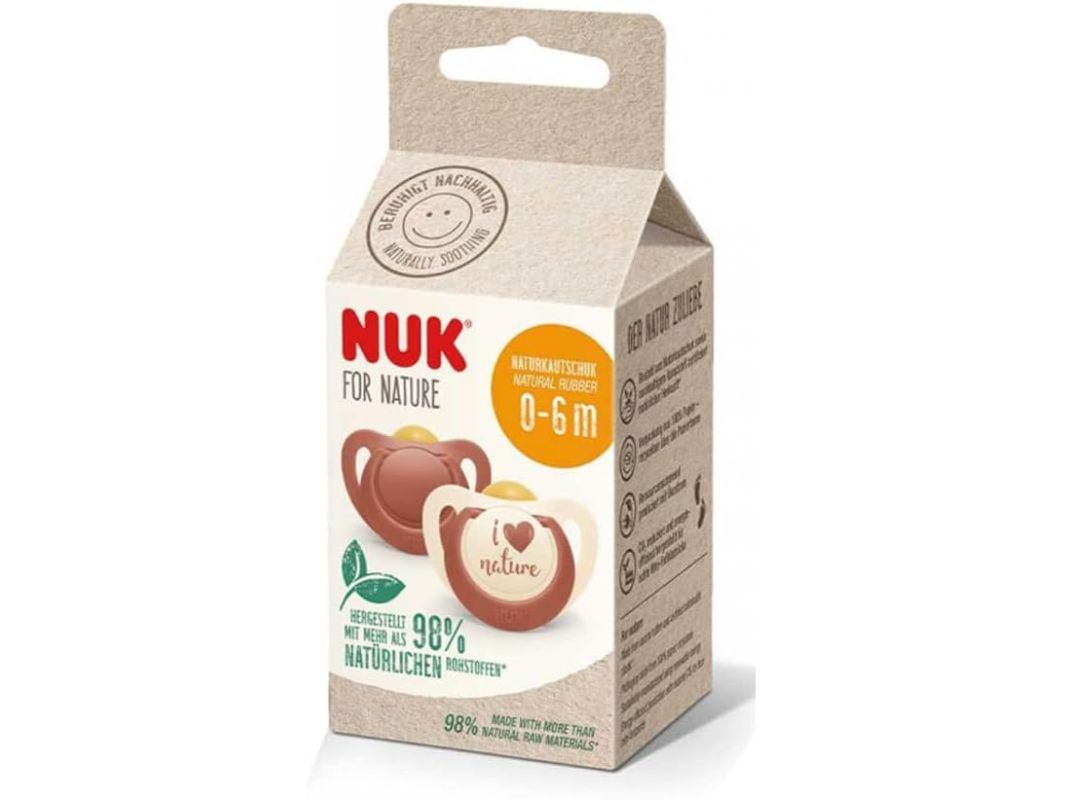 Nuk For Nature Succhietto Silicone 2pz - immagine 2