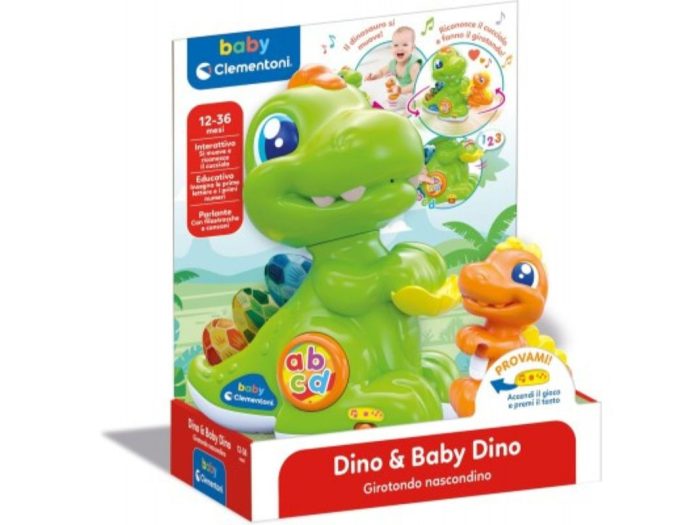 Clementoni Dino & Baby Dino 12-36m