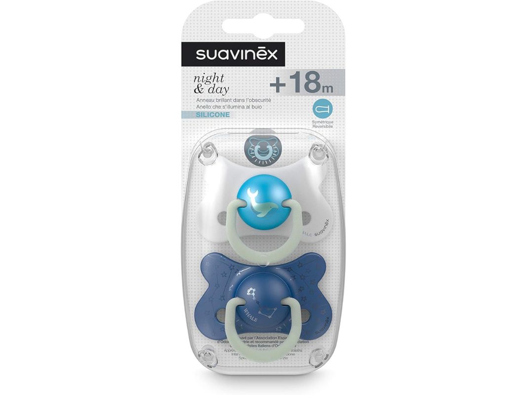 Suavinex Succhietto Silicone Night&Day 2pz - immagine 4
