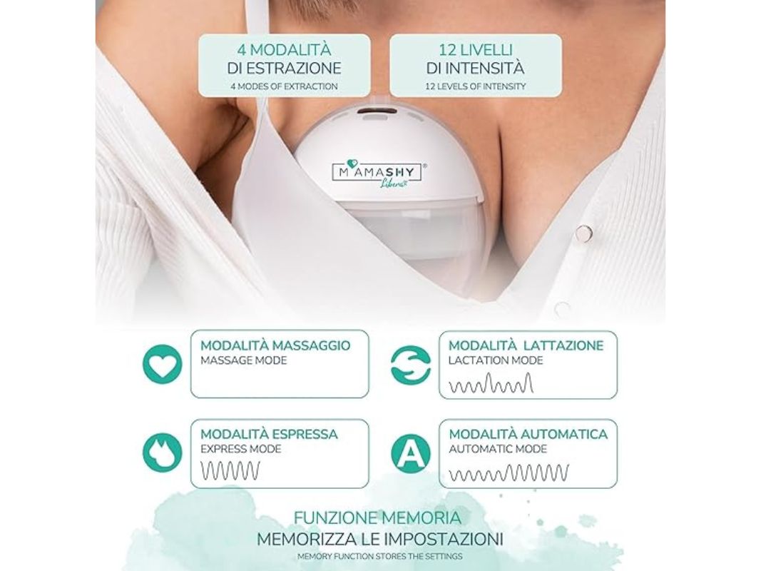 Mamashy Tiralatte Elettrico Libera - immagine 4