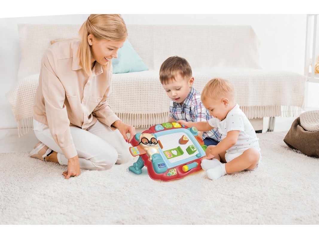 Clementoni Baby Lavagna Canta e Impara Magnetica Bambini 18-36m - immagine 2