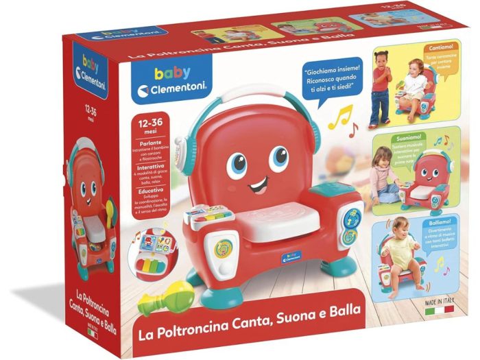 Clementoni Poltroncina Interattiva 12-36m