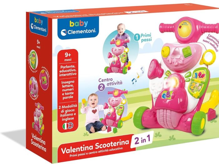 Clementoni Primi Passi Valentino/a Scooterino 9m+ - immagine 5