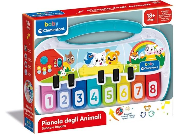 Clementoni Pianola Animali 18m+