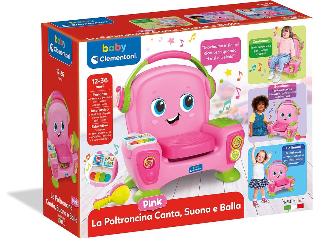 Clementoni Poltroncina Interattiva 12-36m - immagine 2