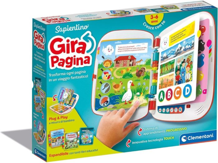 Clementoni Sapientino Gira Pagina 2A+