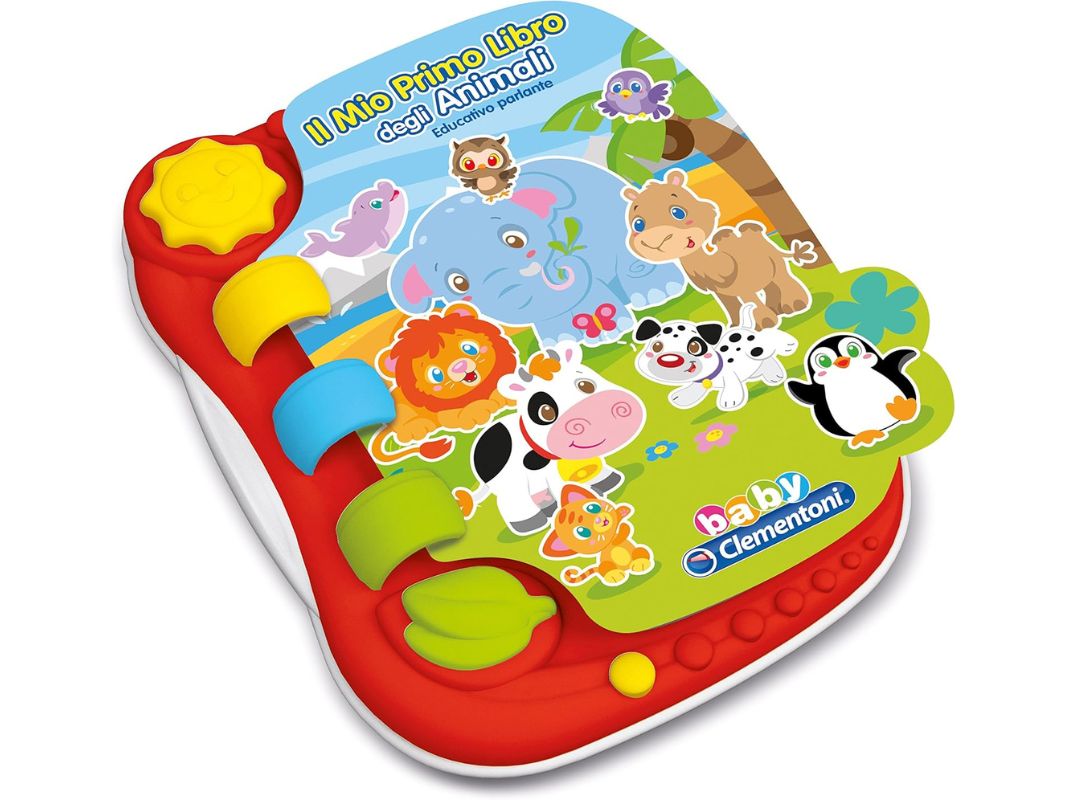 Clementoni - Primo Libro degli Animali 6-36m - immagine 2