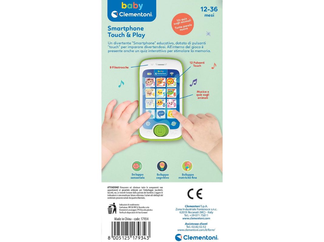 Clementoni Smartphone Touch & Play 12-36m - immagine 3