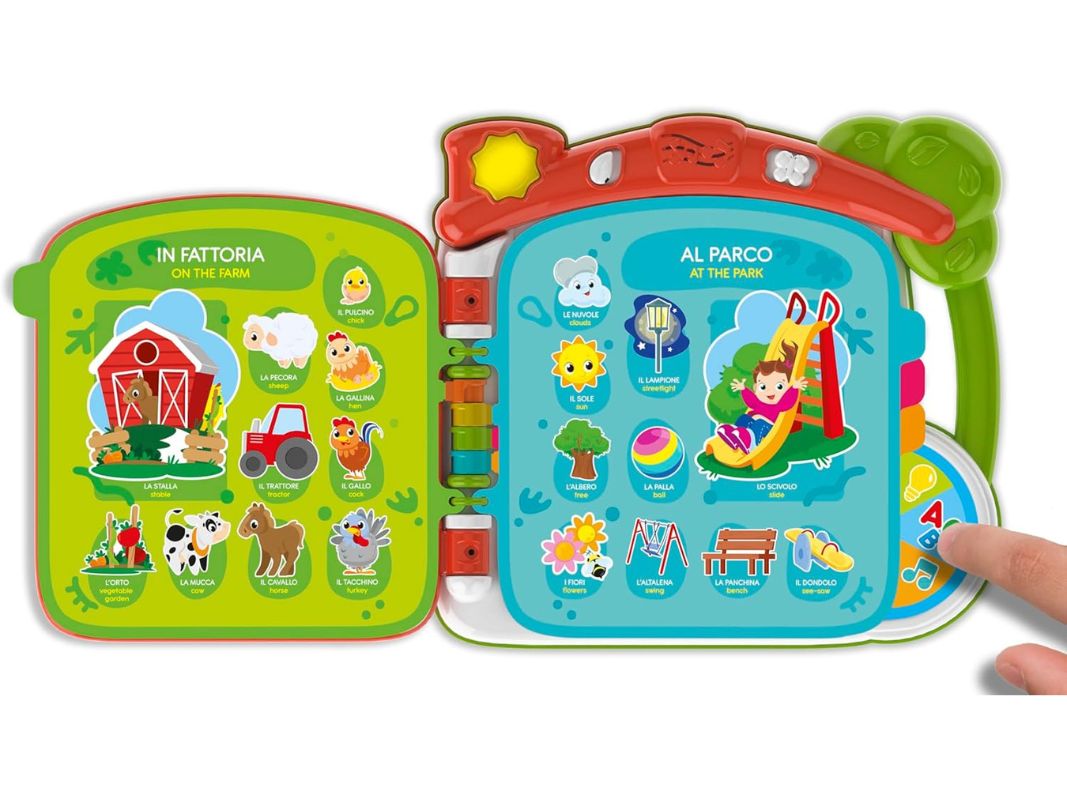 Clementoni Baby Scopro Il Mondo in 100 Parole, Gioco Educativo Bambini 1-4 Anni - immagine 4