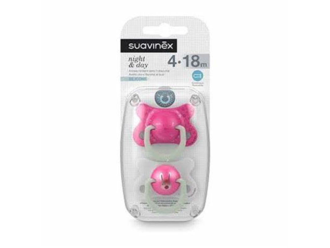 Suavinex Succhietto Silicone Night&Day 2pz - immagine 8