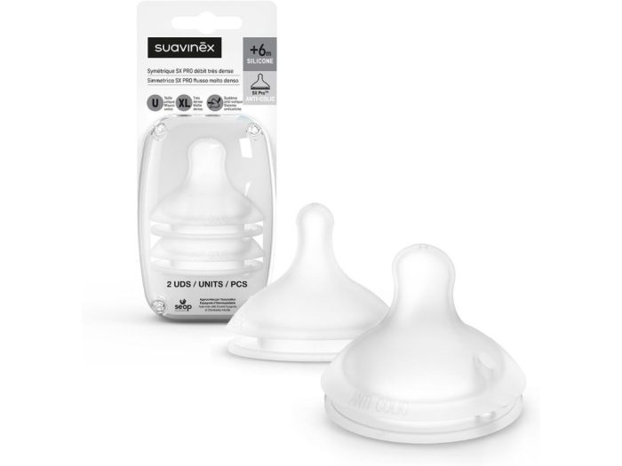Suavinex Tettarella Silicone SX Pro 2pz