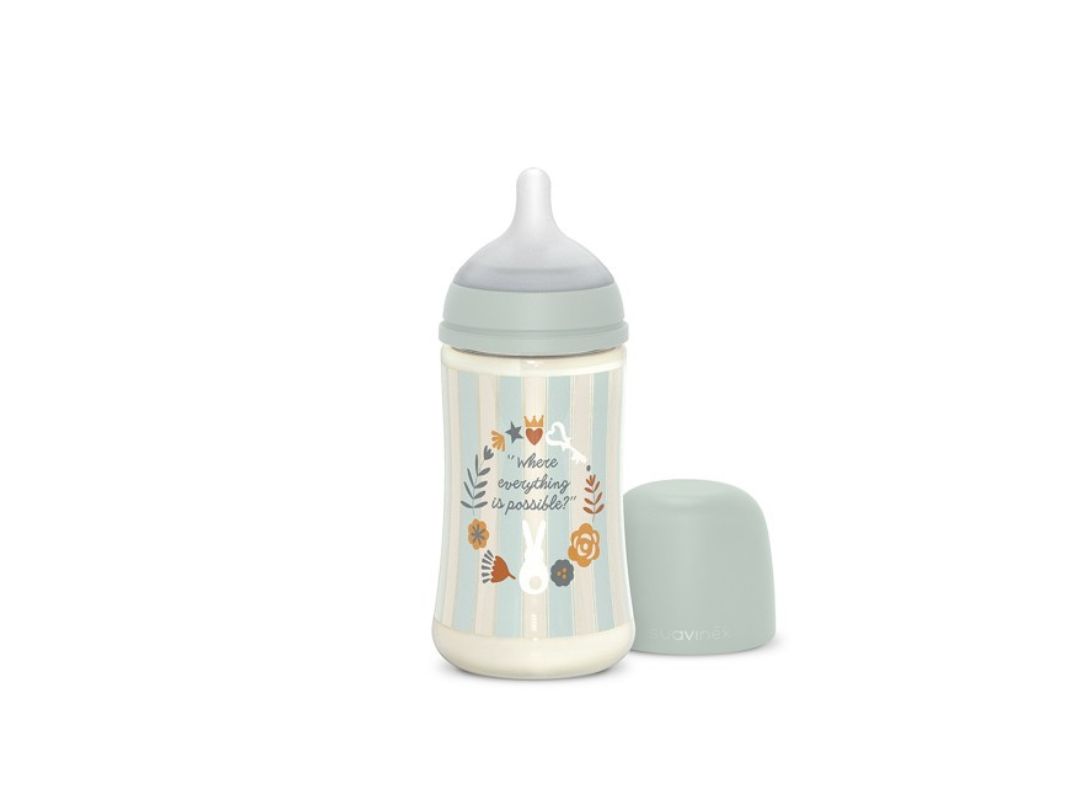 Suavinex Biberon Tettarella Simmetrica in Silicone SX Pro e Valvola Anticolica - immagine 13