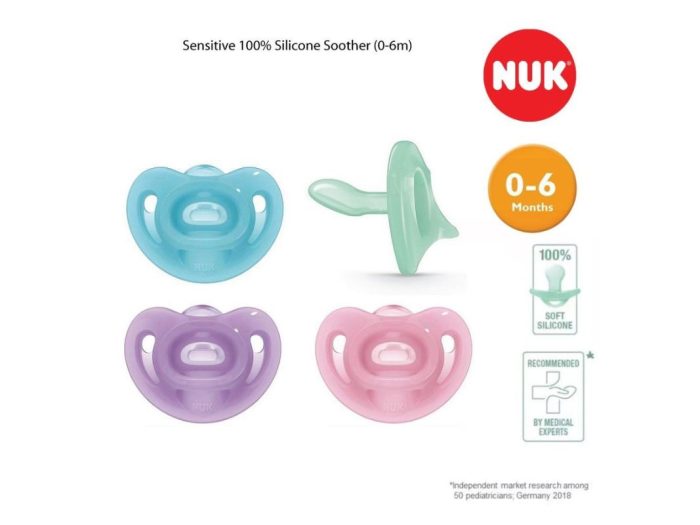 Nuk Gommotto Sensitive 2pz
