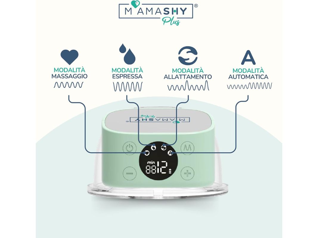 Mamashy Tiralatte Elettrico Plus - immagine 3