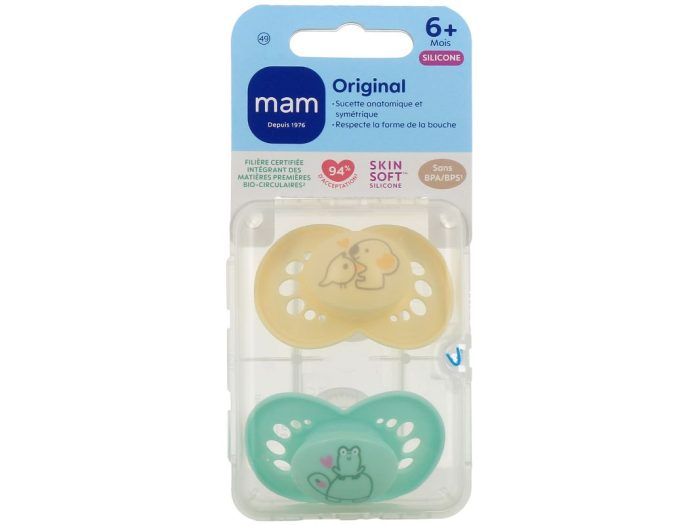 Mam Succhietto Original Silicone 2pz