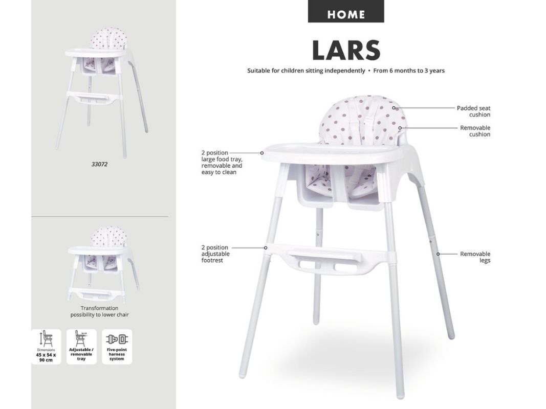 Freeon Seggiolone Chair Lars - immagine 2