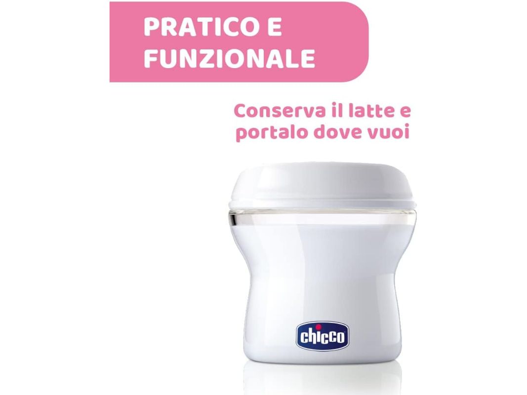 Chicco Contenitori per Latte Materno 4pz - immagine 2