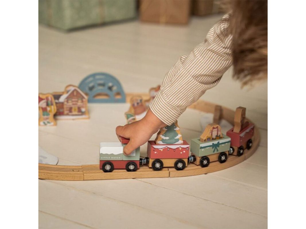 Little Dutch Natale Set Trenino - immagine 2