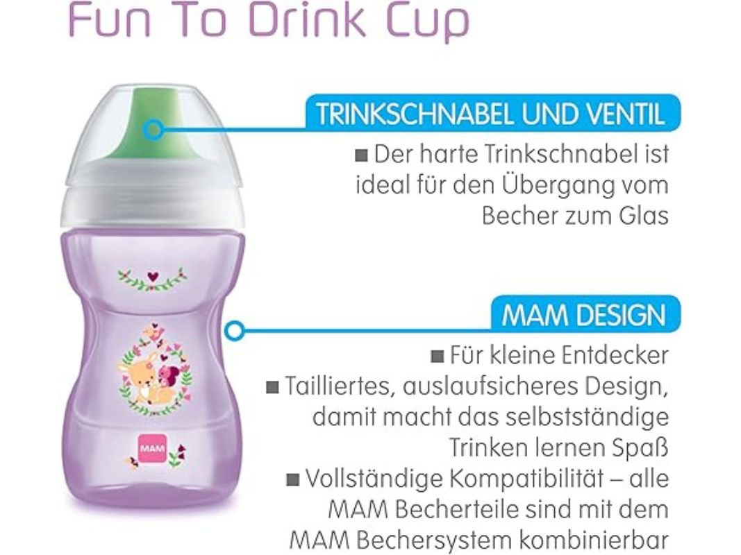 Mam Tazza Fun to Drink 270ml - immagine 4