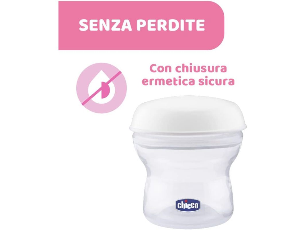 Chicco Contenitori per Latte Materno 4pz - immagine 3