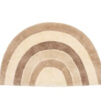 LITTLE DUTCH - Tappeto Rabbit Arcobaleno Naturale Antiscivolo - immagine 2
