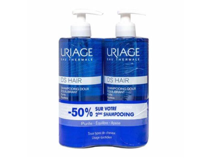 Uriage Shampoo Equilibr. 2x500ml
