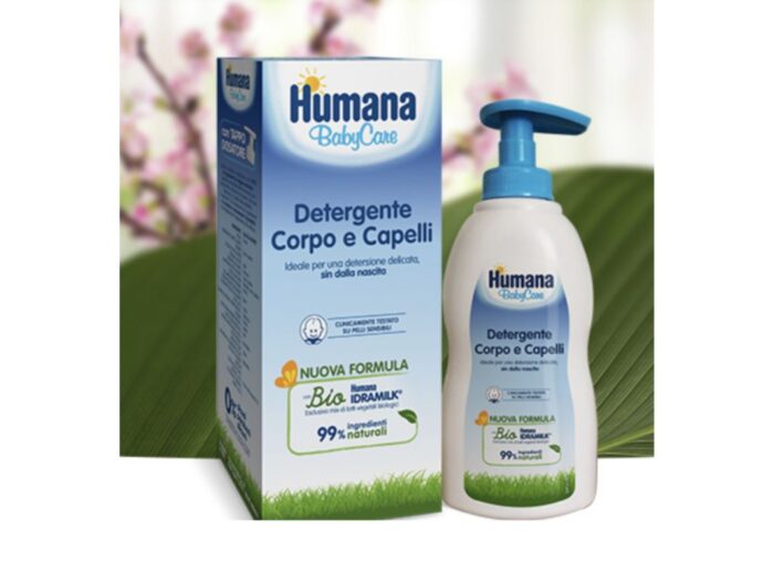 Humana Baby Detergente Corpo e Capelli 300ml